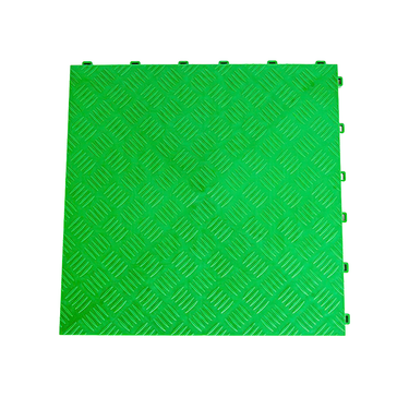 VIPER GREEN CHECKER PLATE TILE 40X40CM