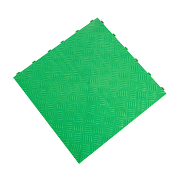 VIPER GREEN CHECKER PLATE TILE 40X40CM
