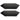 FROZEN BLACK RUBBER TILES - 50x50CM (PACK OF 20) 5 SQM