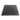 SOLID PVC FLOOR TILE (ROUND COIN) - JET BLACK 50x50cm