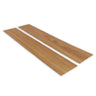 Oak self adhesive vinyl floor planks