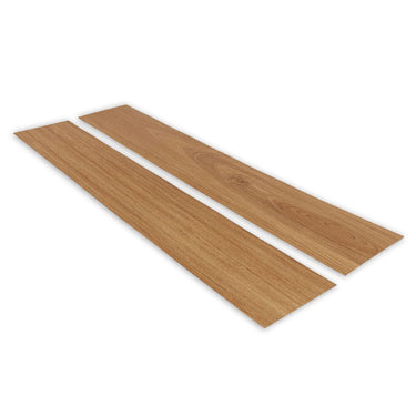 SELF ADHESIVE LUXURY VINYL FLOOR TILES - OAK - 91.4x15.2CM (PACK OF 36 - 5 SQM)