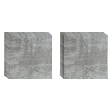 SELF ADHESIVE LUXURY VINYL FLOOR TILES - LIGHT GREY STONE - 45.7x45.7CM (2 PACKS - 10 SQM)