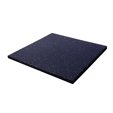 WHITE FLECK RUBBER GYM TILE 50CM X 50CM 20MM PACK OF 20 (5SQM)