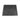 SOLID PVC FLOOR TILE (ROUND COIN) - JET BLACK 50x50cm