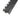 SOLID PVC TILE EDGE - BLACK
