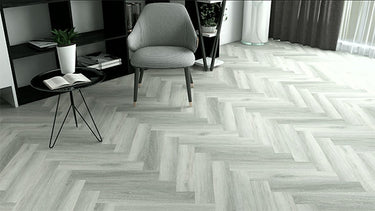 LVT - SPC Herringbone - Lunar Glow (1.5sqm per box)