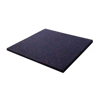 RED FLECK RUBBER GYM TILE 50CM X 50CM 20MM PACK OF 20 (5SQM)